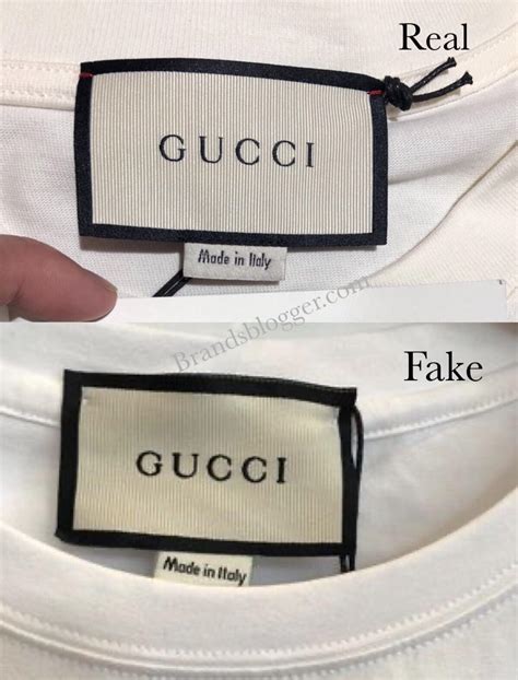 polo gucci fake|how to check gucci t shirt.